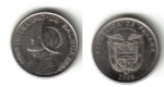 monedas del Mundo : America : Panam� :  un Decimo