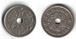 monedas de Europa - Dinamarca -  Corona
