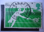 Stamps United Kingdom -  Tenis.
