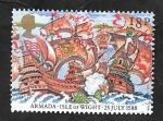 Stamps United Kingdom -  1321 - La Armada Invencible 
