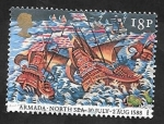 Stamps United Kingdom -  1323 - La Armada Invencible 