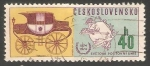 Stamps Czechoslovakia -  UPU Emblem and Mail coach