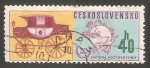 Sellos de Europa - Checoslovaquia -  UPU Emblem and Mail coach