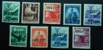 Sellos de Europa - Italia -   1949 Democracy - Italy Postage Stamps of 1945 Overprinted 