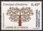 Sellos del Mundo : Europa : Andorra : Personatges. Ramon Llull  2016 0,45€