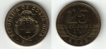 monedas de America - Costa Rica -  Colón