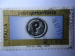 Stamps Italy -  Posta Prioritaria.