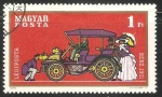 Stamps Hungary -  Benz 1901