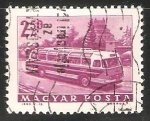 Stamps Hungary -  Tourist bus