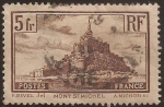 Stamps : Europe : France :  Mont St.Michel  1930  5 ff