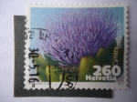 Stamps Switzerland -  Cynara Scolymus.