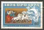 Stamps Hungary -  Coche de correo