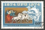 Stamps Hungary -  Coche de correo