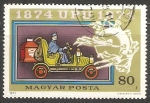 Stamps Hungary -  Viejo coche de correo
