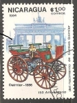 Stamps Nicaragua -  Daimler-1886