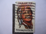 Stamps United States -  Las Artes Escénicas-Duglas Fairbanks.
