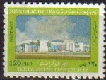Stamps Asia - Iraq -  IRAK 1981 Scott 1036 Sello Saddam Hussein Palacio de Conferencias Michel 1108