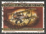 Stamps Haiti -  Historia de la aviacion colombiana