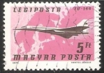 Stamps : Europe : Hungary :  TU-144