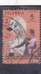 Stamps Colombia -  DERECHOS POLÍTICOS DE LA MUJER