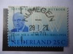 Sellos de Europa - Holanda -  S/Hol.480, Yvert 906 - Prof. Mr.E.M.Meijers 1880-1954.