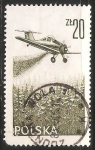 Stamps Poland -  PZL-106A Kruk, crop spraying plane