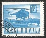 Sellos de Europa - Rumania -  Helicoptero de transporte