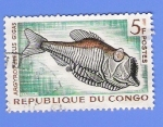 Stamps Republic of the Congo -  ARGYROPELECUS GIGAS