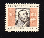 Sellos de Europa - Checoslovaquia -  Malir Josef Navratil 1798-1865