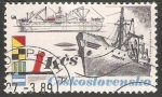 Stamps Czechoslovakia -  Barco carguero