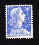 Stamps : Europe : France :  Marianne de Muller