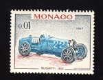 Stamps : Europe : France :  Bugatti 1931/Monaco