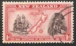 Stamps New Zealand -  Endeavour