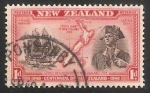 Stamps New Zealand -  Endeavour