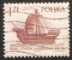 Stamps Poland -  14th centure 