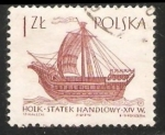 Stamps Poland -  14th centure 