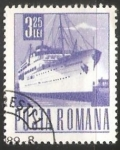 Stamps Romania -  Barco de pasageros Transylvania