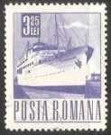 Sellos de Europa - Rumania -  Barco de pasageros Transylvania