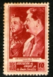 Stamps Spain -  12 Amigos Unión Soviética