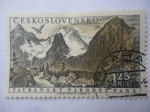 Stamps Czechoslovakia -  Parque Nacional Alto tatra (TANAP)- Tatranský Národný Park