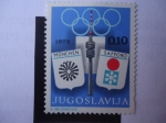 Stamps Yugoslavia -  Juegos Olímpicos 1972 - Munchen - Sapporo