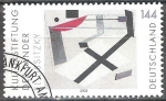 Stamps Germany -  Fundación cultural de los países, El Lissitzky.