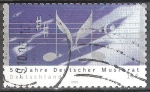 Sellos de Europa - Alemania -  50 años de Consejo de la Música Alemana.