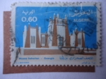 Stamps : Africa : Algeria :   Museo del sahara en Ouargla-Saharien-Ouargia