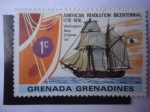 Stamps Grenada -  <granada-Granadina -American Revolution Bicentennial 1776-1976 - Bicéntanario de la Revolución Ameri