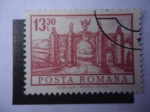 Stamps Romania -  Alba Lulia - Puerta de entrada a la Ciudad.