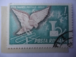 Stamps Romania -  Ziua Marcii Postale 1965.