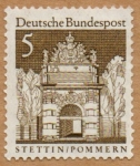 Stamps Germany -  PORTAL - STETTIN POMMERN