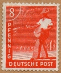 Stamps Germany -  EL SEMBRADOR - AGRICULTURA