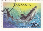 Stamps : Africa : Tanzania :  tiburón mako